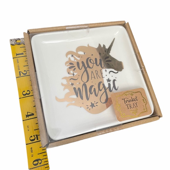 Unicorn Trinket Tray-“You Are Magic” - Picture 3 of 4